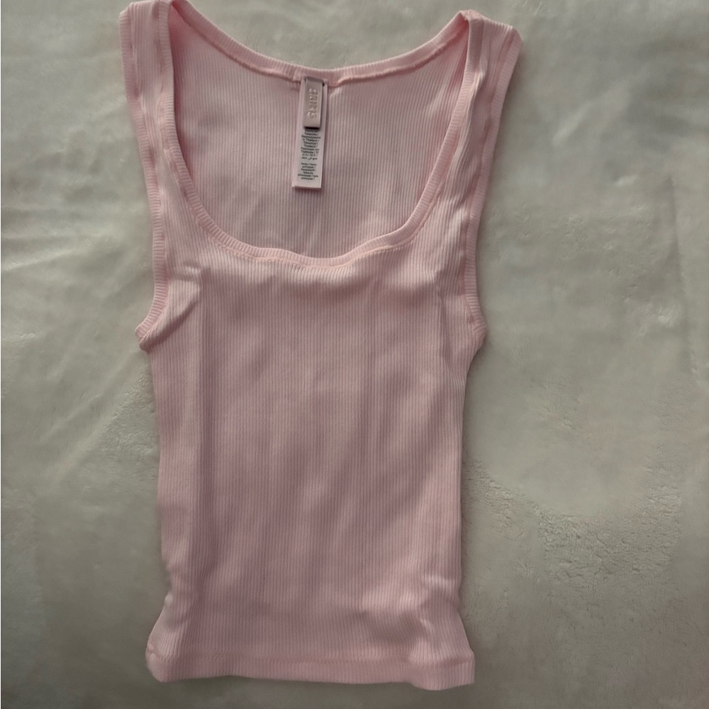 Skims cherry blossom cotton rib set size:xxs - Picture 2 of 6